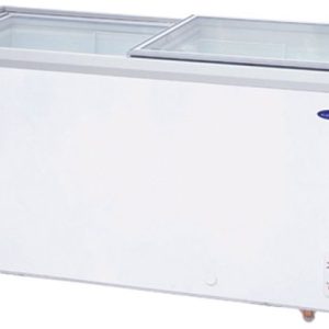 Product: Name: Fujidenzo 22 cu. ft. HD Inverter Dual Function Sliding Glass Top Chest Freezer/Chiller,BRAND NEW