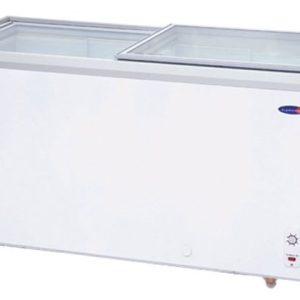 Product: Name: Fujidenzo 18 cu. ft. HD Inverter Dual Function Sliding Glass Top Chest Freezer/Chiller,BRAND NEW